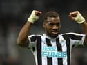 Newcastle United star Allan Saint-Maximin. (Photo by Stu Forster/Getty Images)