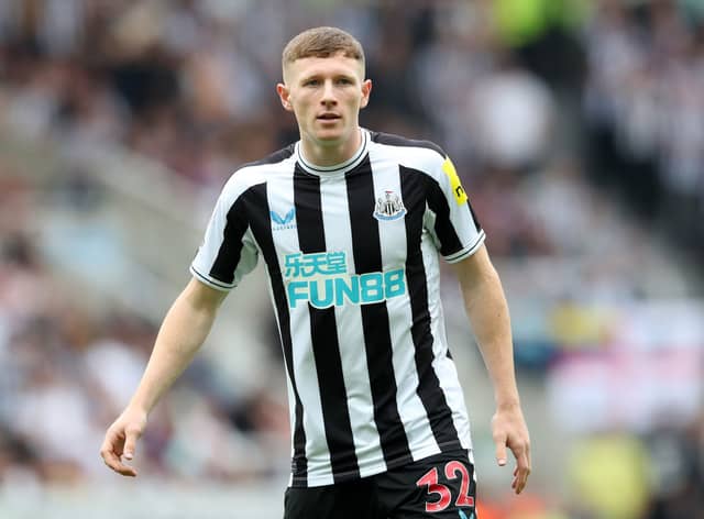 Newcastle United midfielder Elliot Anderson. 