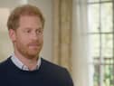Prince Harry has been accused of backtracking after insisting he and Meghan Markle did not label the royal family racist (Photo: ITV)