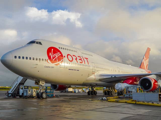 Virgin Orbit’s Cosmic Girl will be the first orbital launch from the UK (Photo: Getty Images)