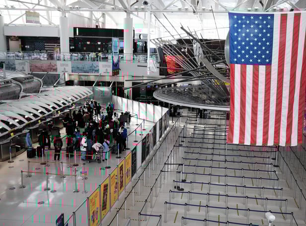 <p>John F Kennedy Airport in New York</p>
