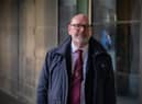 Mick Whelan, the General Secretary of the Associated Society of Locomotive Engineers and Firemen (ASLEF) arrives to attend a Commons Select Committee on rail strikes at Portcullis House.