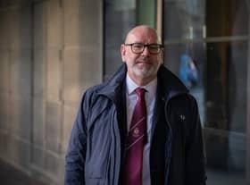 Mick Whelan, the General Secretary of the Associated Society of Locomotive Engineers and Firemen (ASLEF) arrives to attend a Commons Select Committee on rail strikes at Portcullis House.