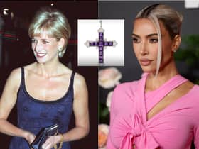 Kim Kardashian has paid a total of £163,800 for a necklace worn by Diana, Princess of Wales.