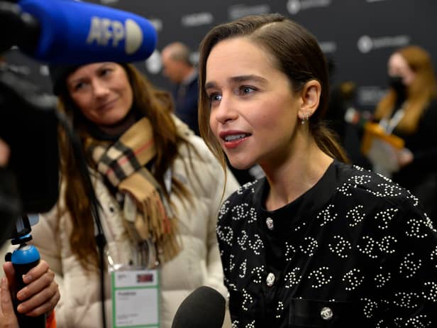 “I’m over the moon about all the awards… I just can’t do it. It’s so weird. It’s so strange” Emilia Clarke explains regarding not watching House of Dragon (Credit: Getty Images)