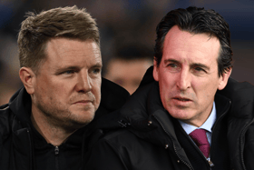 Eddie Howe and Unai Emery. 