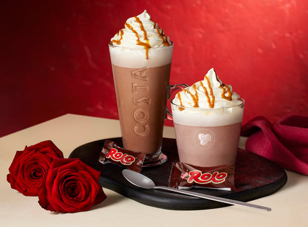 <p>Costa Coffee launches limited edition drinks range inspired by Rolo</p>