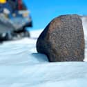 The meteorite contains the oldest materials in the solar system.