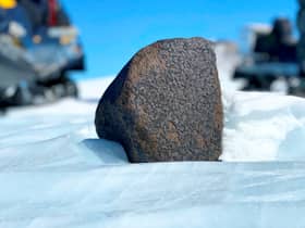The meteorite contains the oldest materials in the solar system.