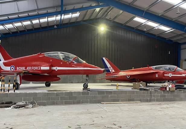 The two aircraft will be up for public auction on February 3. 