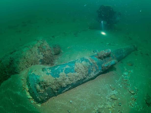The wreck of the Klein Hollandia (Photo: Cathy de Lara)