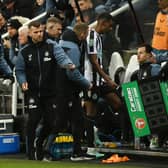 Newcastle United striker Alexander Isak. (Photo by Gareth Copley/Getty Images)