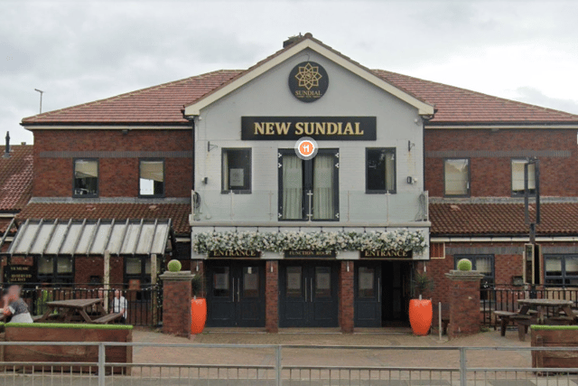 The New Sundial has a balcony overlooking the beautiful seafront.