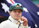 Australian captain Steve Smith looks on during day four of the Third Test match between Australia and Pakistan at Sydney Cricket Ground