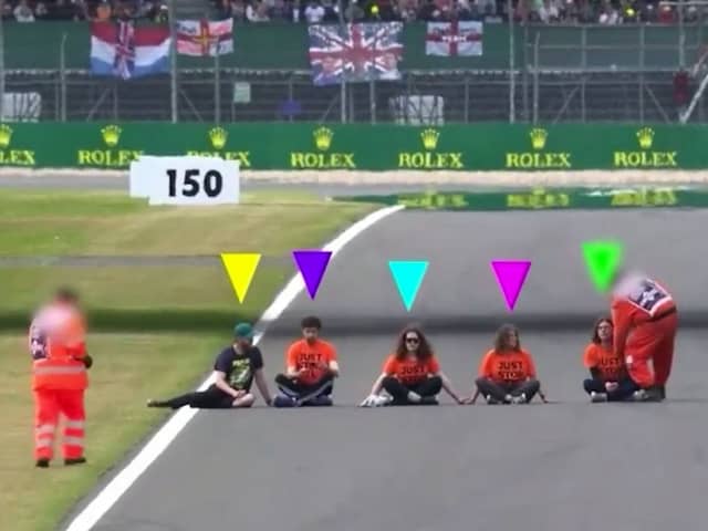 Just Stop Oil protesters guilty of conspiring to cause public nuisance at Silverstone British GP