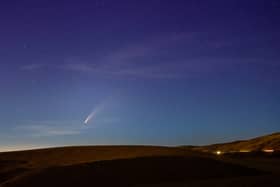 Stock image of a meteoroid