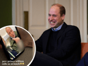 Prince William shocked the teens during their school lunch break