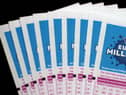 Lottery tickets for the EuroMillions jackpot