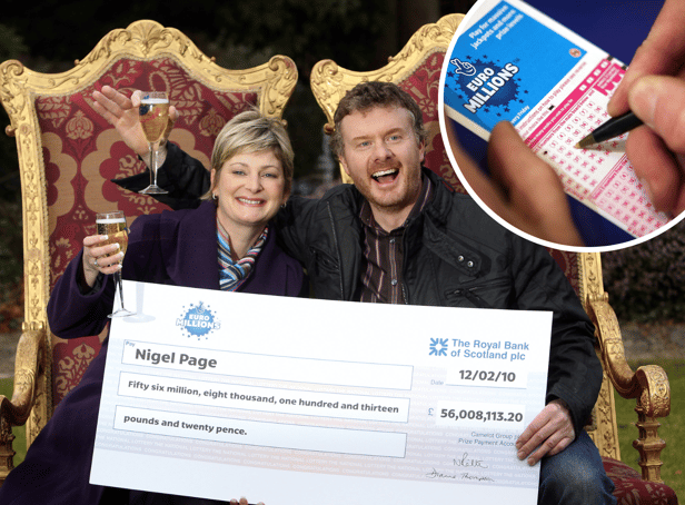 <p>Britain’s biggest lottery winners scooped a jackpot of GBP 56million in the EuroMillions game</p>