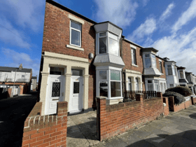 The outside of the property at Pollard Street, South Shields