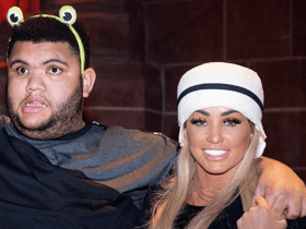 Katie Price and her son Harvey Price  - Credit: Getty Images