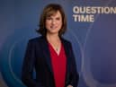 BBC Question Time host, Fiona Bruce.