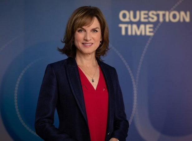 <p>BBC Question Time host, Fiona Bruce.</p>