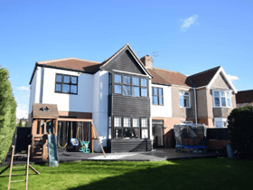The outside of the property at Holmfield Avenue, South Shields