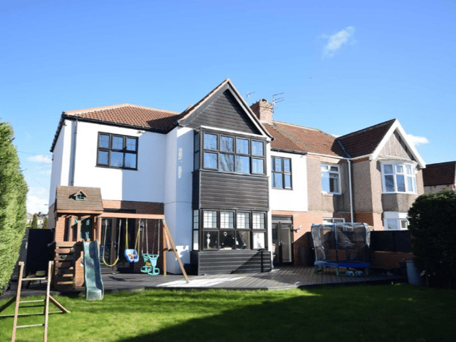 The outside of the property at Holmfield Avenue, South Shields