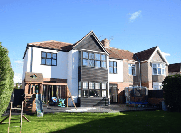 <p>The outside of the property at Holmfield Avenue, South Shields</p>