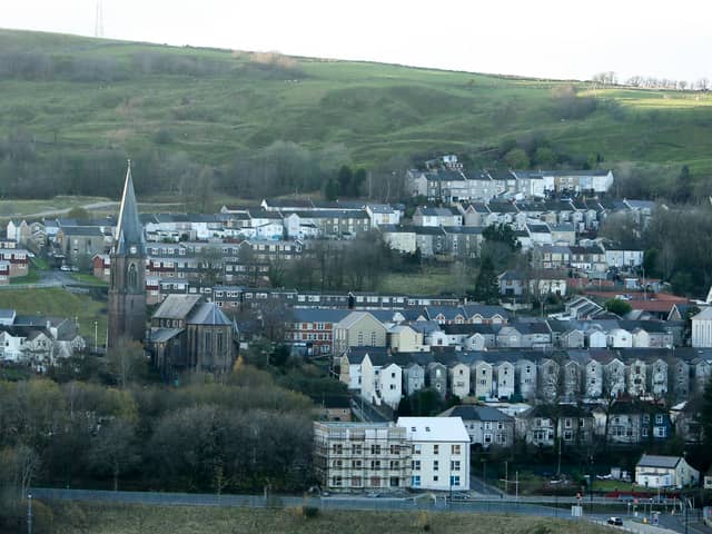 The earthquake was felt in Ebbw Vale, South Wales. Picture: GEOFF CADDICK/AFP via Getty Images