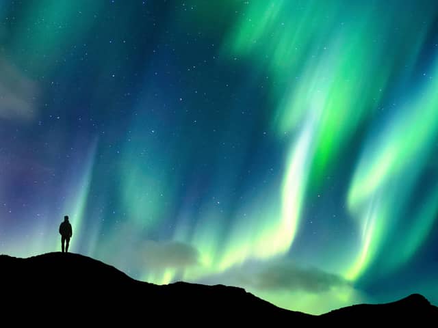 Aurora Borealis, Northern lights. Mumemories - stock.adobe.com