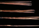 The spears that were taken by James Cook back in 1770 (Photo: Cambridge University)