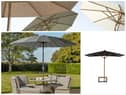 Best garden parasols UK 2023: garden umbrellas for blocking sun and wind