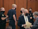 Disgraced former US lawyer Alex Murdaugh (centre) was convicted of the murder of his wife and son. (Photo: courtesy of Netflix)