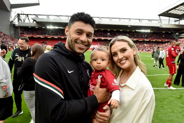 Alex Oxlade-Chamberlain is of course with Little Mix mega star Perrie Edwards, the two met via a BT Sport interview.