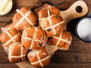 Hot cross buns are usually consumed on Good Friday to mark the end of lent.