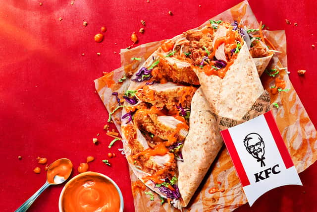 KFC has launched a new Twister wrap 