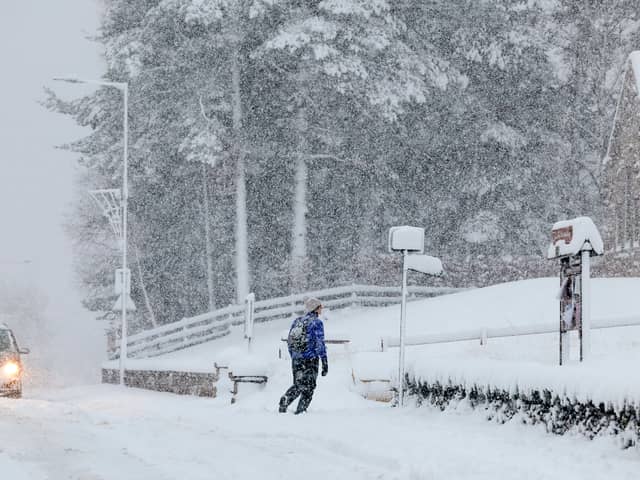 The Met Office has issued a warning as  deep snow is expected