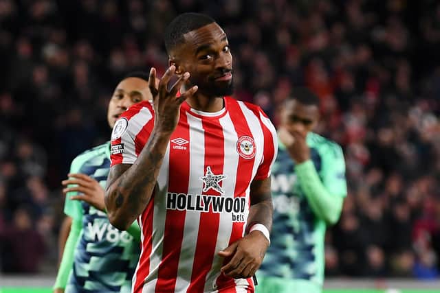 Ivan Toney shared the racist message online and an investigation was launched.
