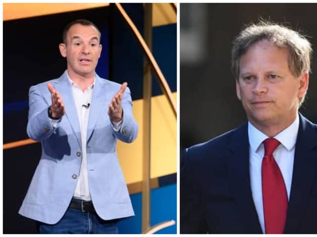Energy secretary Grant Shapps is set to appear on the Martin Lewis Money Show
