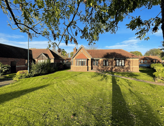 The outside of the property at Cleadon Towers, The Lonnen