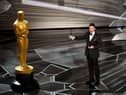 Jimmy Kimmel will host The Oscars 2023 which is the third time in his career - Credit: Getty Images