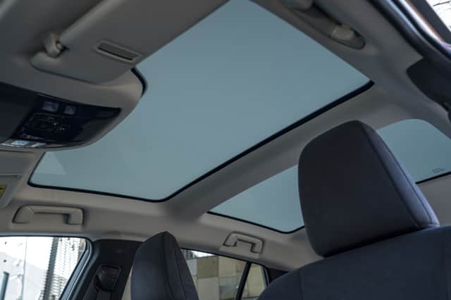 High-spec models come with an electronically dimmable sunroof (Photo: Lexus)