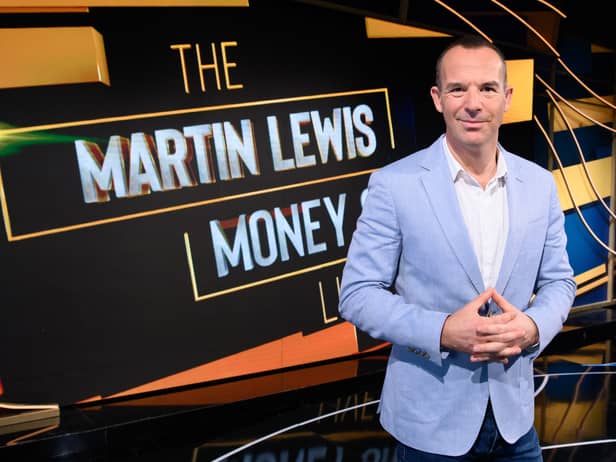 Martin Lewis pictured on set of The Martin Lewis Money Show (Credit: Multistory Media/Jonathan Hordle/ITV)