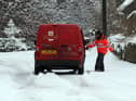 Royal Mail has issued a warning as the severe weather conditions have caused delays in some areas 
