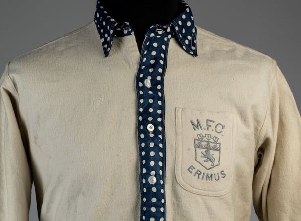 <p>The Middlesbrough jersey is thought to have been made between 1886 and 1890.</p>