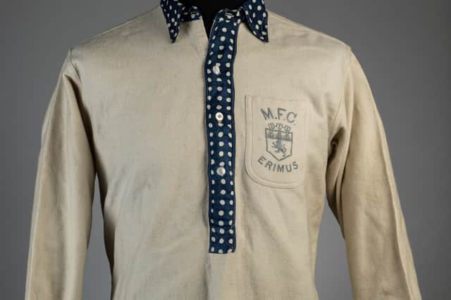 The jersey was sold on March 8 at Graham Budd, an auctioneer specialising in sports memorabilia, and fetched £16,000.