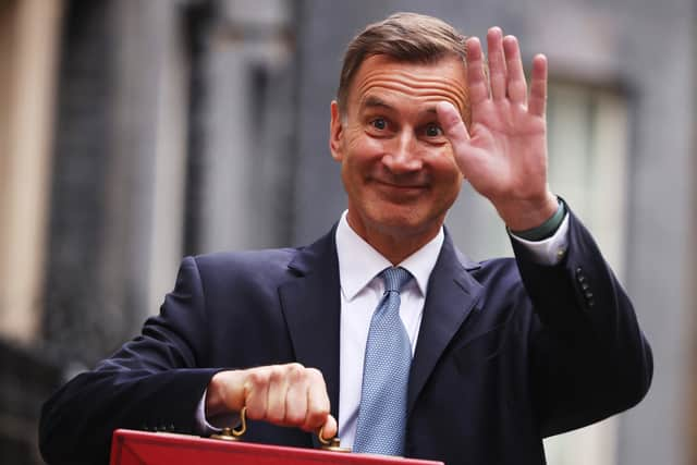 Chancellor Jeremy Hunt addressed the House of Commons with his Spring Budget 2023 on Wednesday - Credit: Getty Images