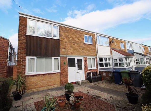 The property is on Grays Walk, South Shields NE34
